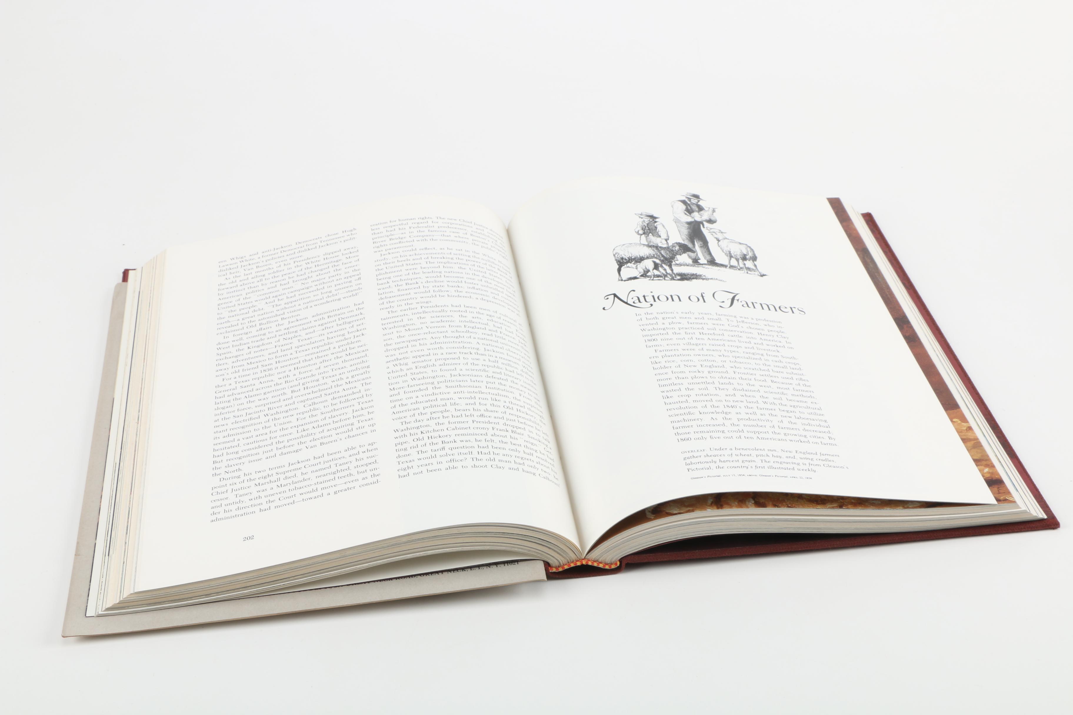 Vintage American Heritage Book Collection