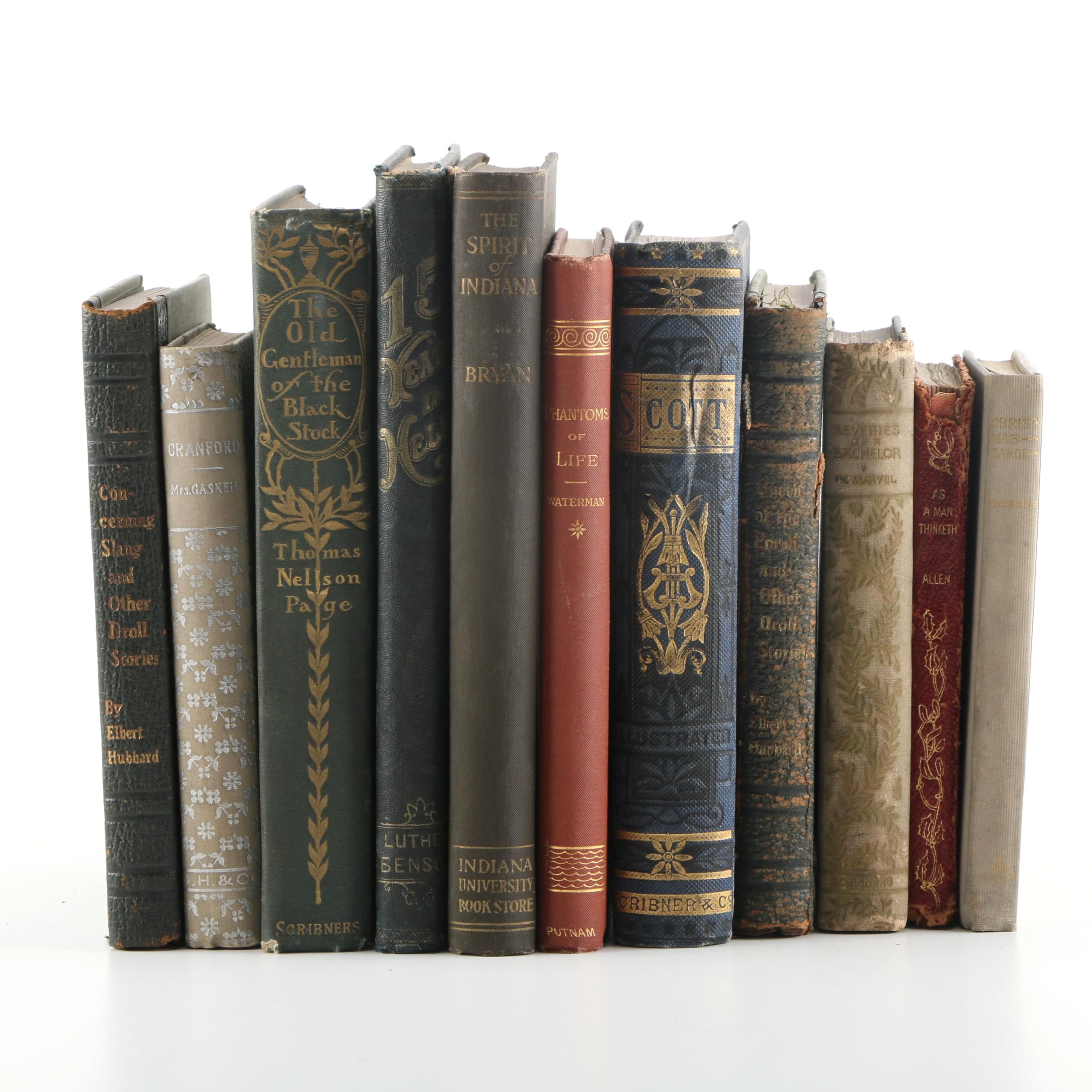 Assorted of Antique and Vintage Books