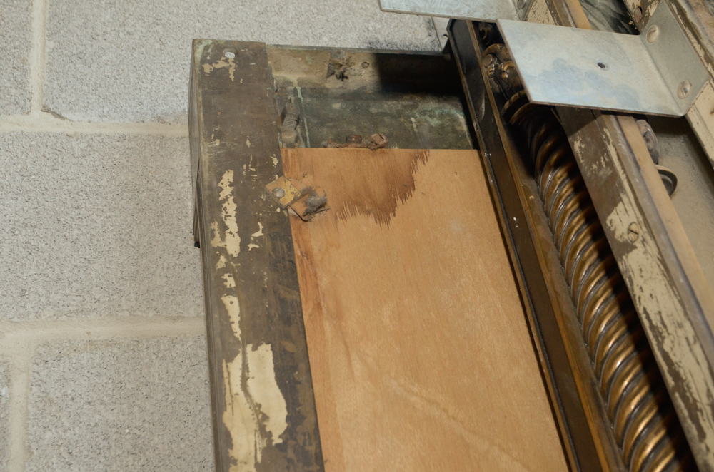 Mirror and Brass Panel Architectural Set