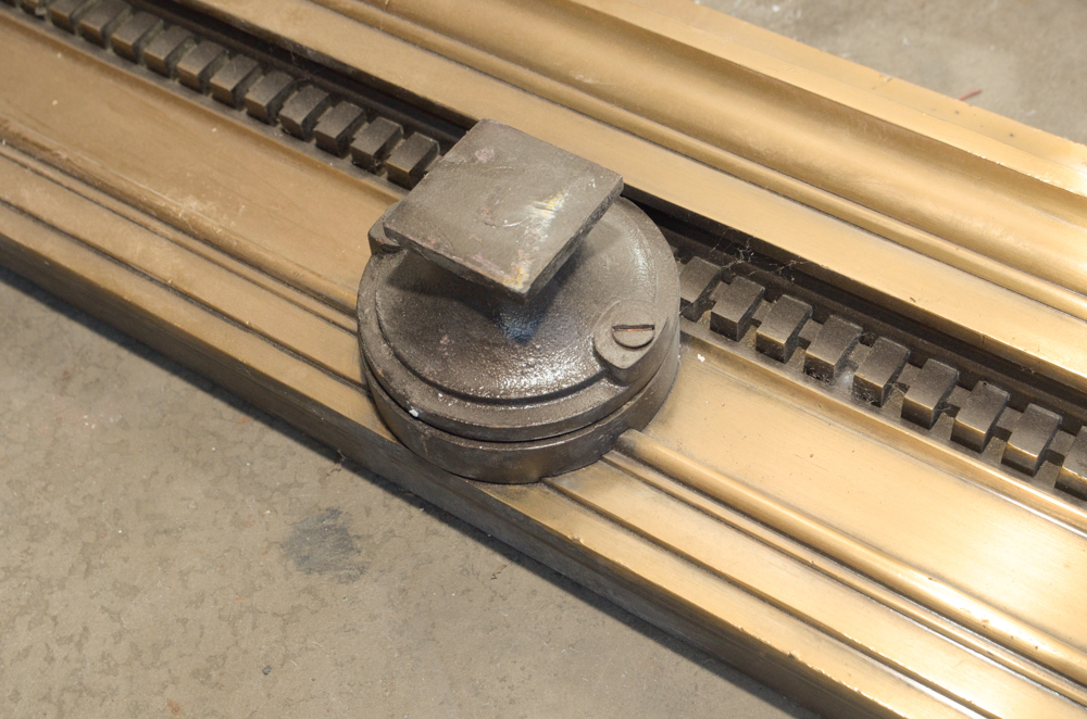 Mirror and Brass Panel Architectural Set