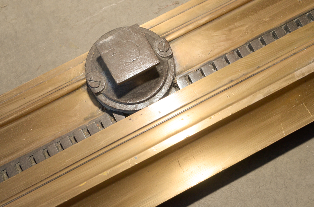 Mirror and Brass Panel Architectural Set