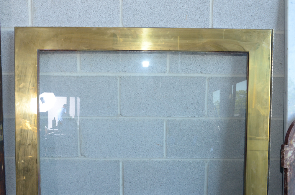 Brass Framed Menu Case