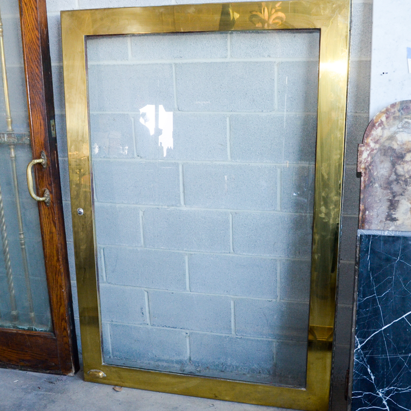 Brass Framed Menu Case