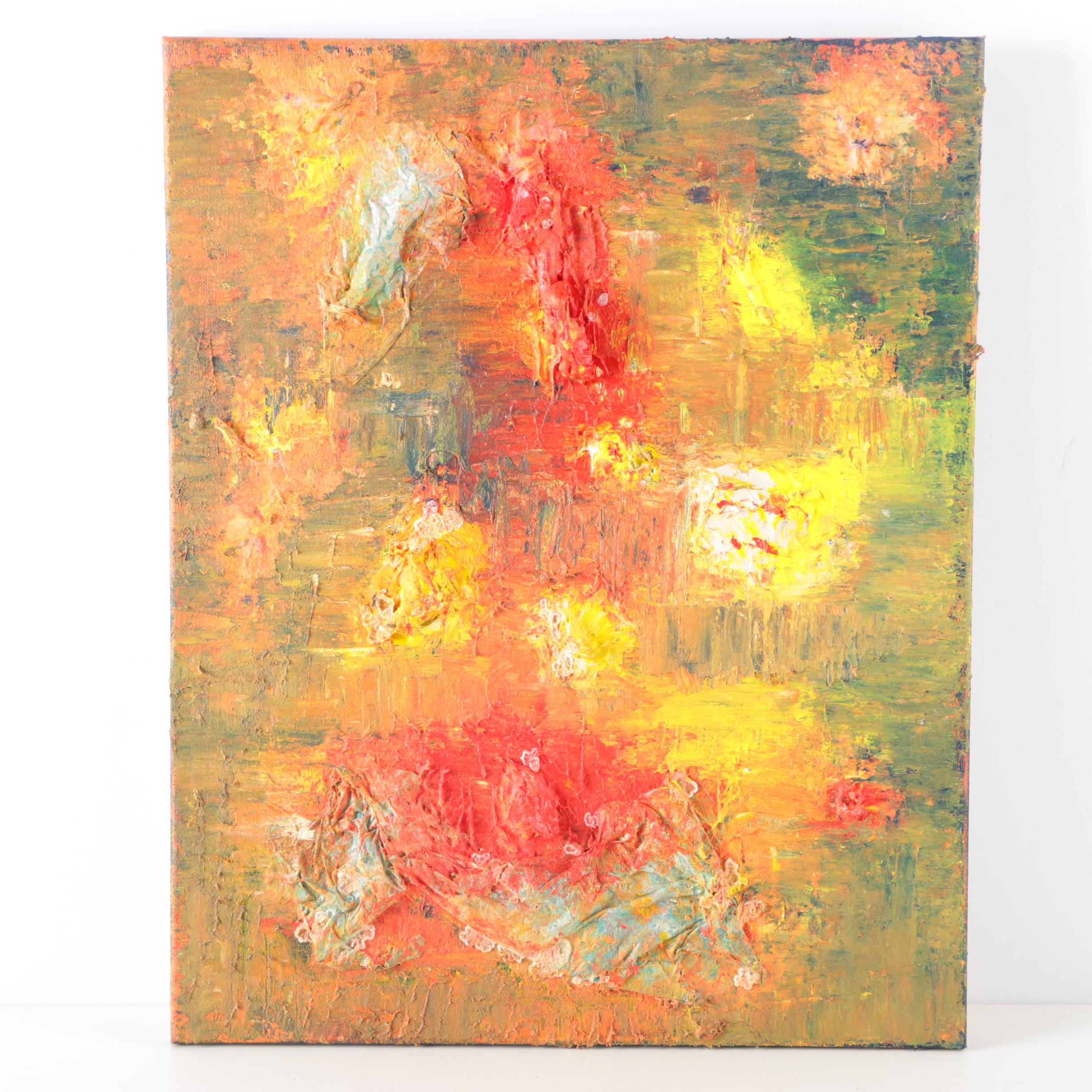 Abstract Mixed Media on Canvas