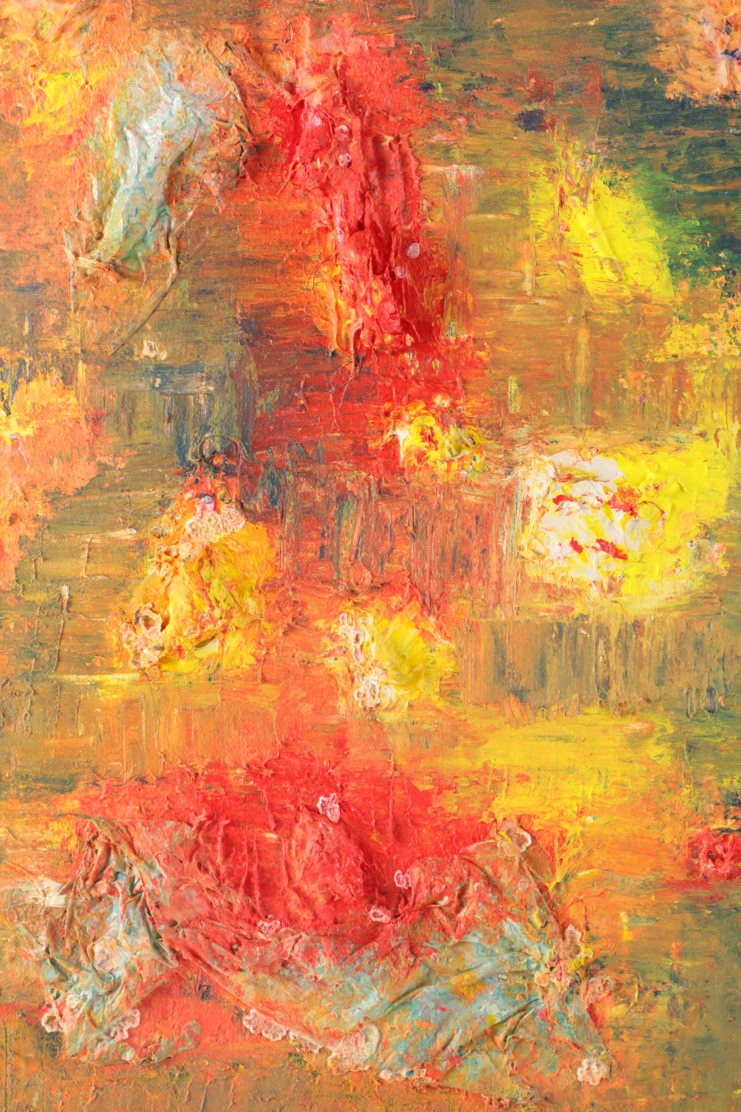 Abstract Mixed Media on Canvas