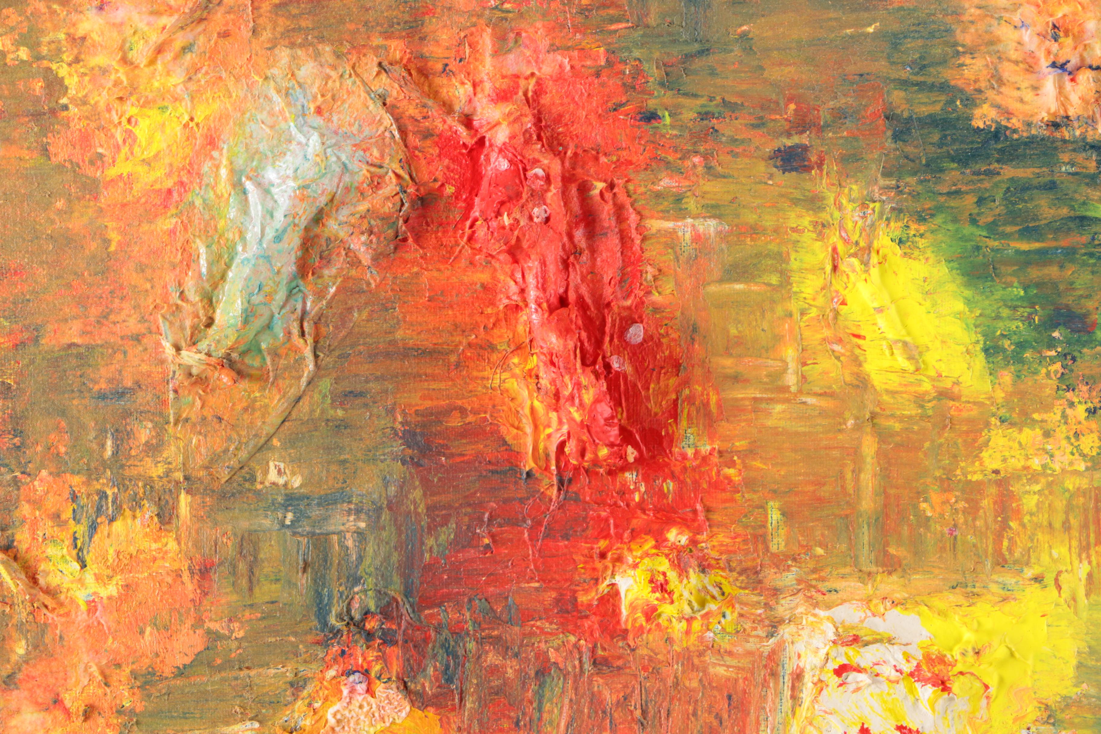 Abstract Mixed Media on Canvas