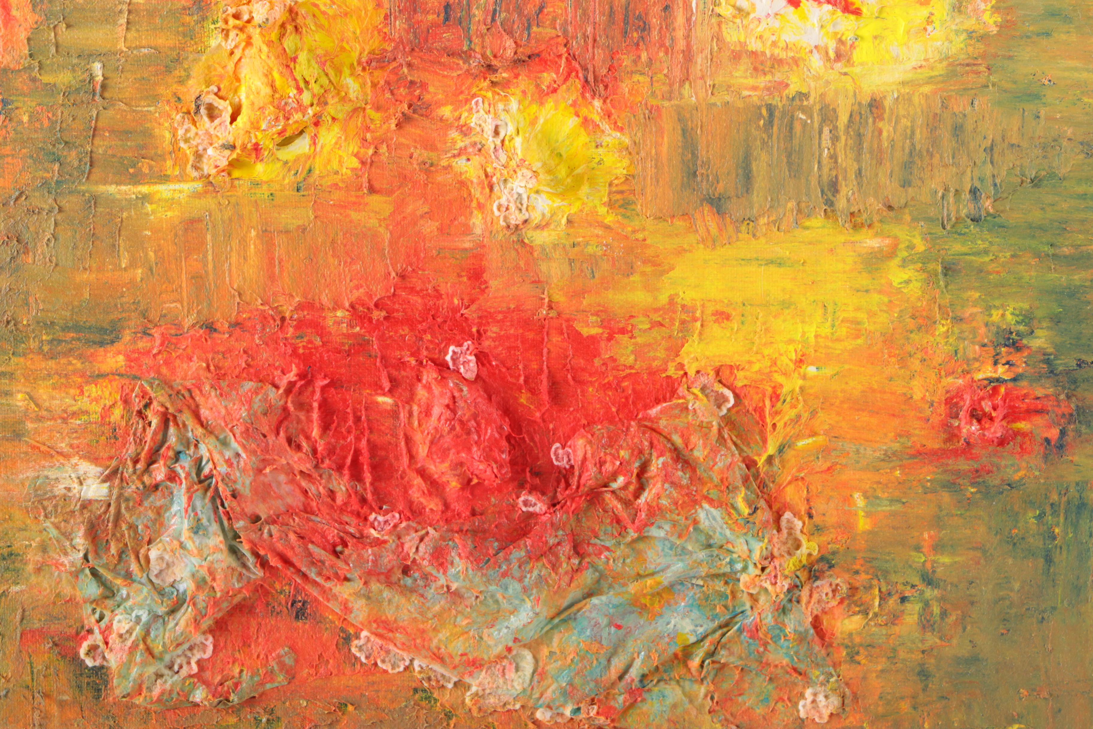 Abstract Mixed Media on Canvas