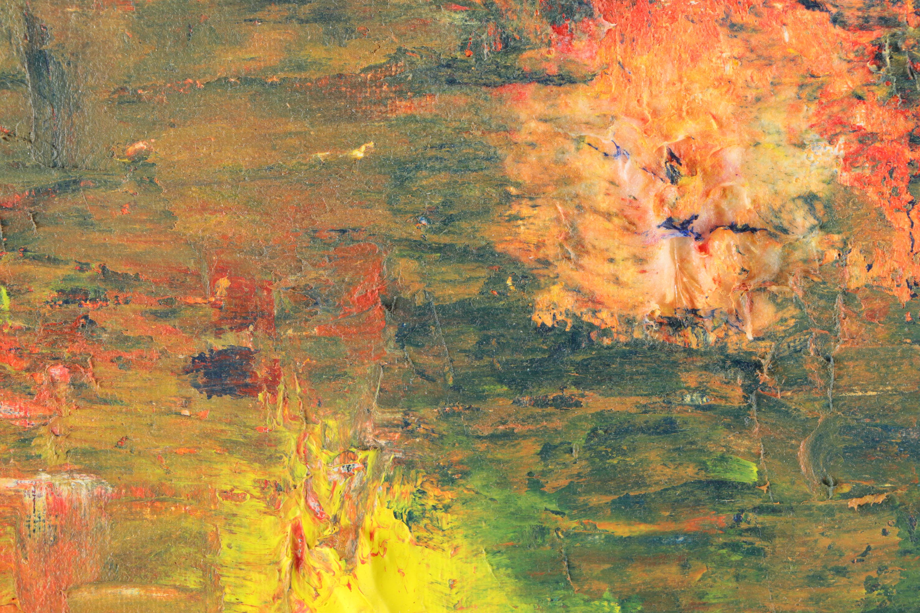 Abstract Mixed Media on Canvas