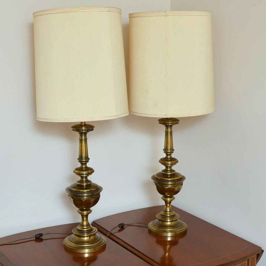 The Stiffel Company Brass Table Lamps