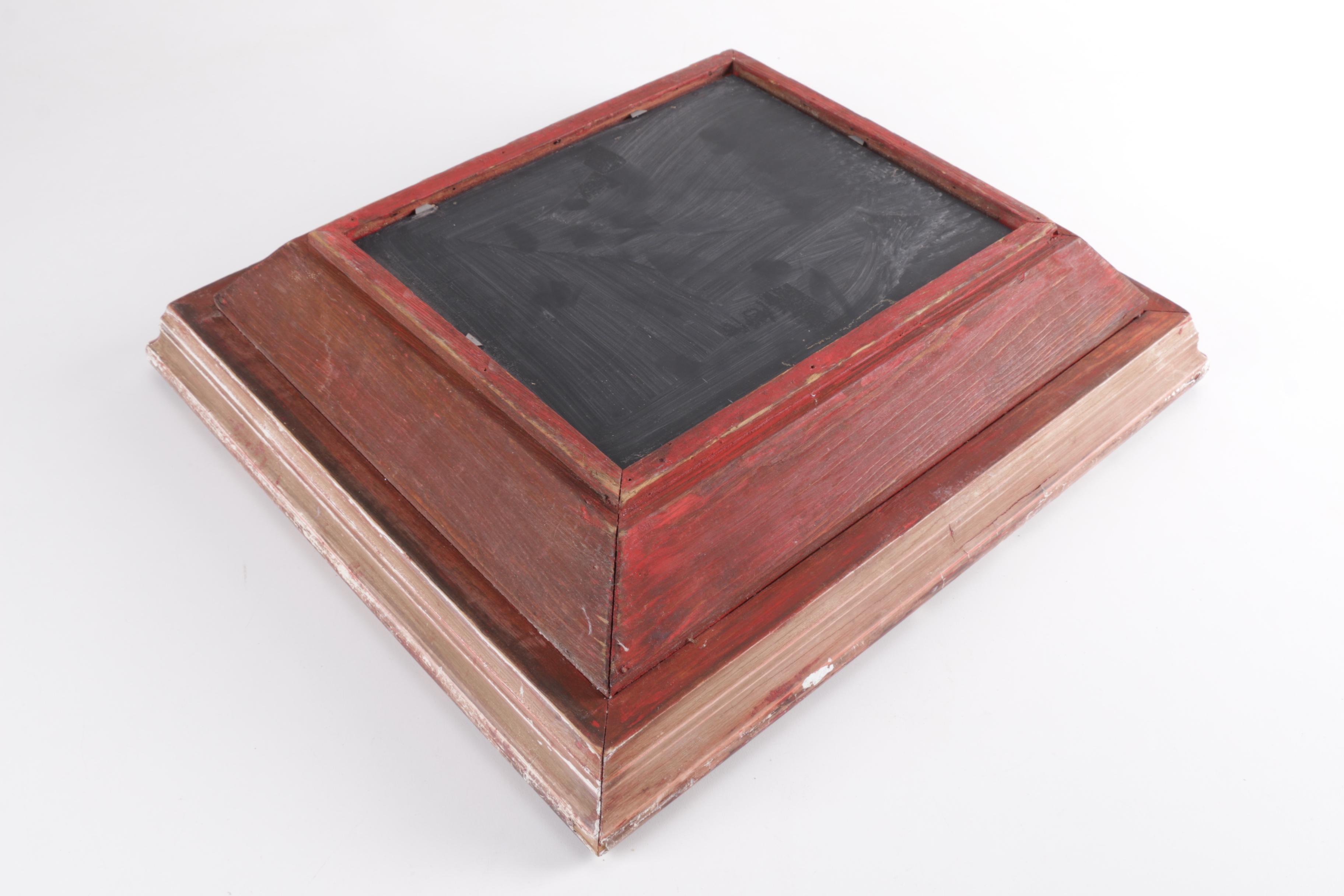 Vintage Beveled Frame Mirror