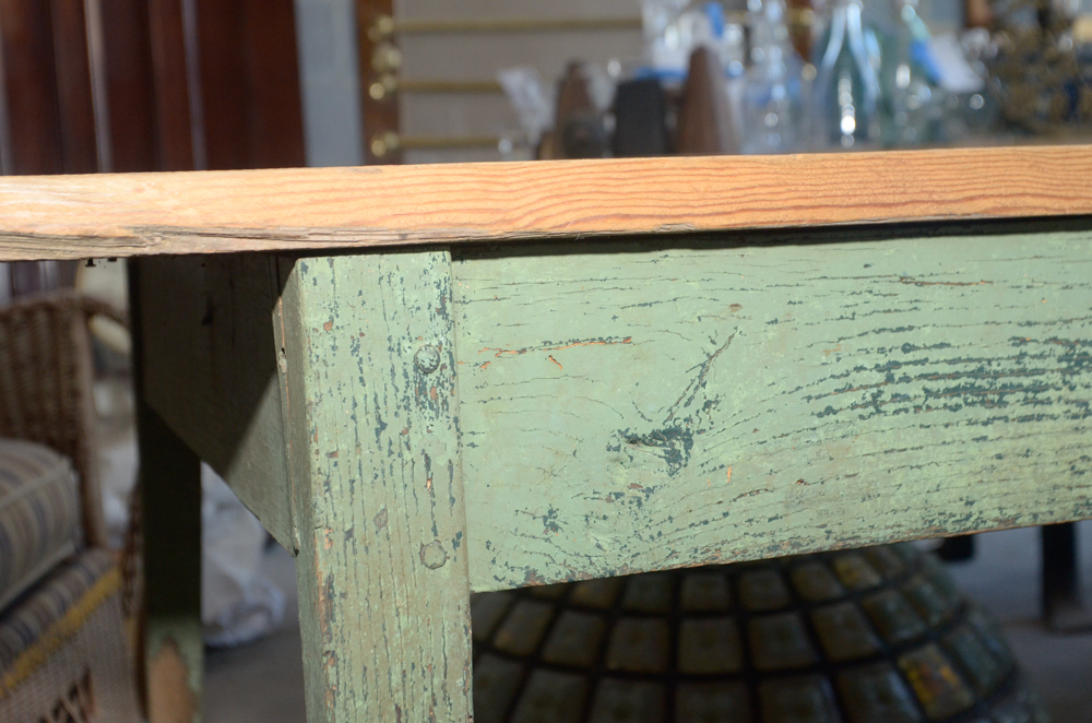 Antique Pine Farm Style Table