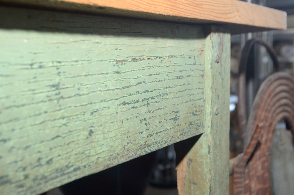 Antique Pine Farm Style Table