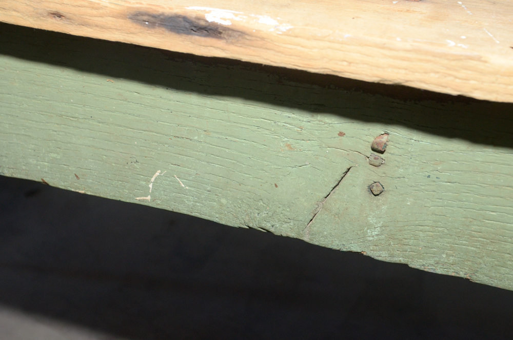 Antique Pine Farm Style Table