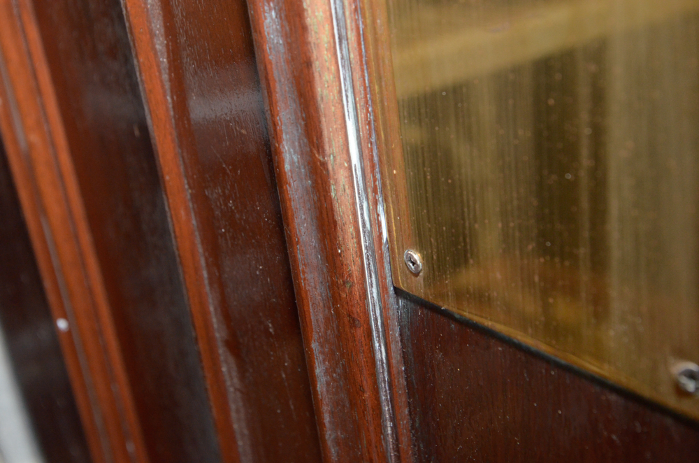 Paneled Door with Brass Hardware
