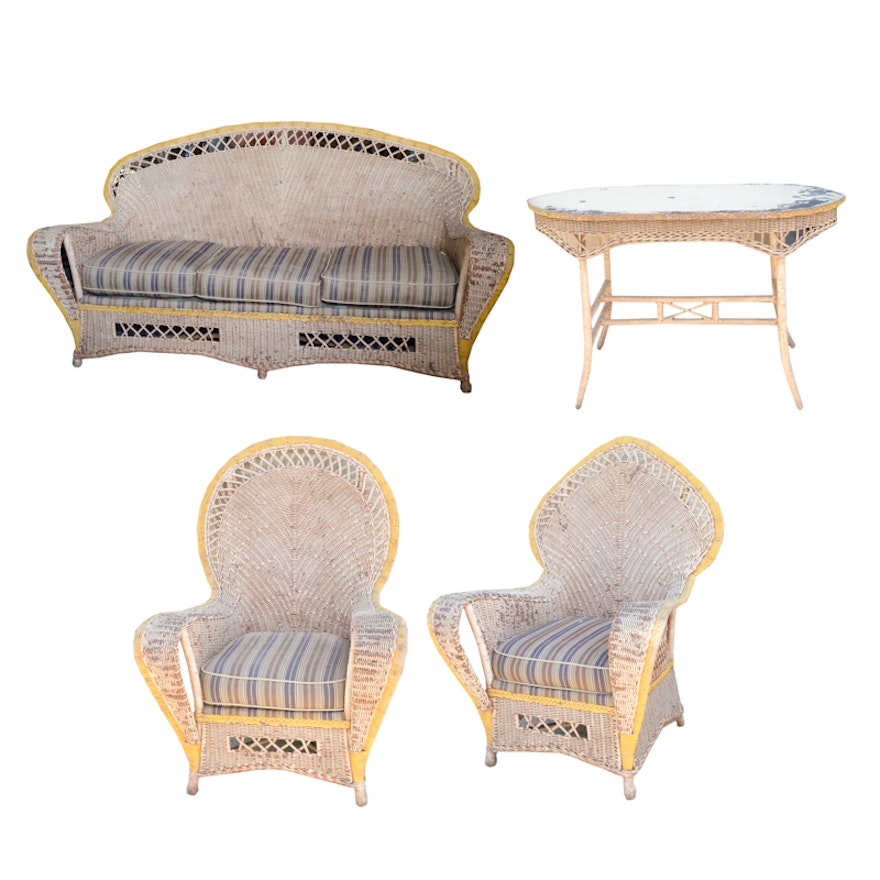 Wicker Furniture Set