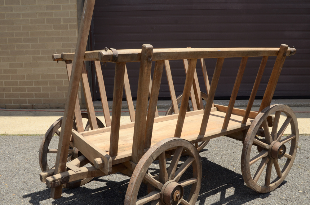 Vintage Wooden Wagon