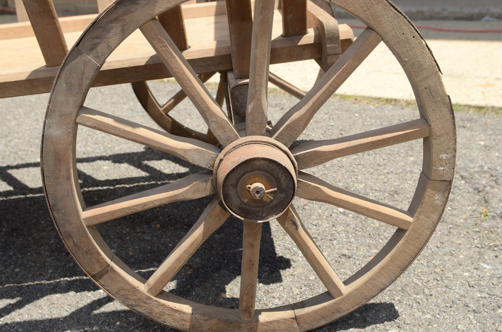 Vintage Wooden Wagon
