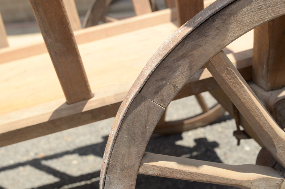 Vintage Wooden Wagon