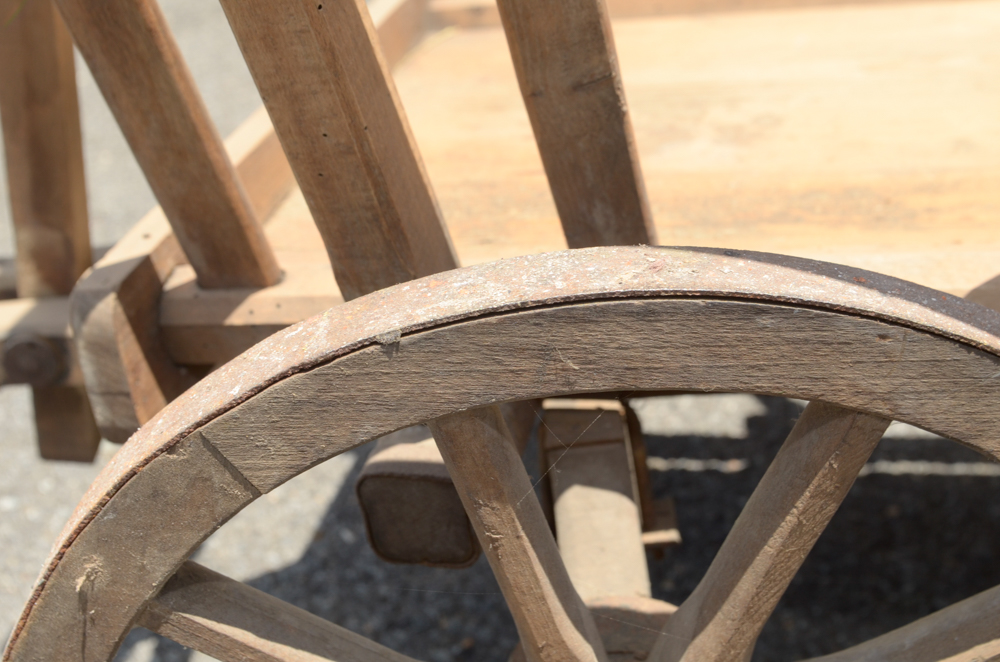 Vintage Wooden Wagon