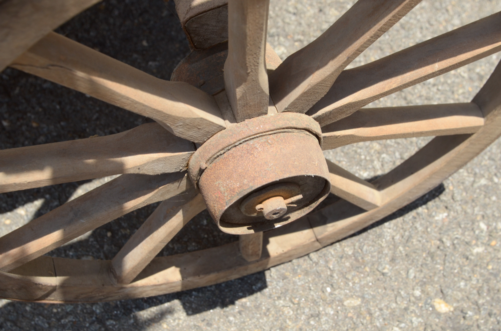 Vintage Wooden Wagon