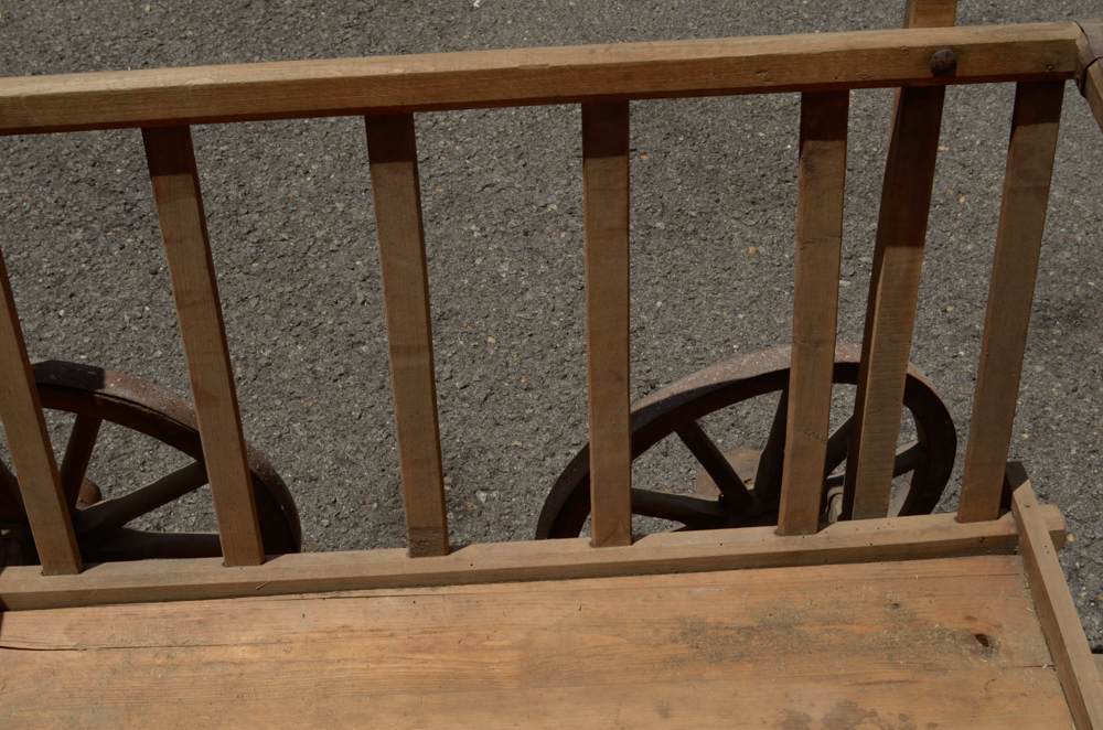 Vintage Wooden Wagon