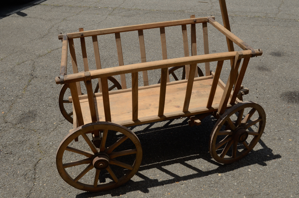 Vintage Wooden Wagon