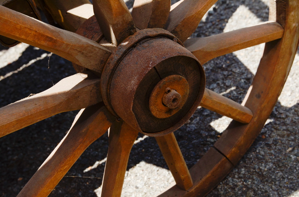 Vintage Wooden Wagon