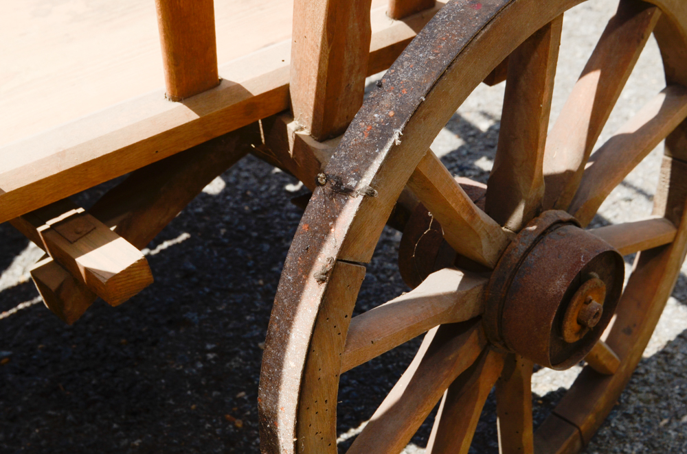 Vintage Wooden Wagon