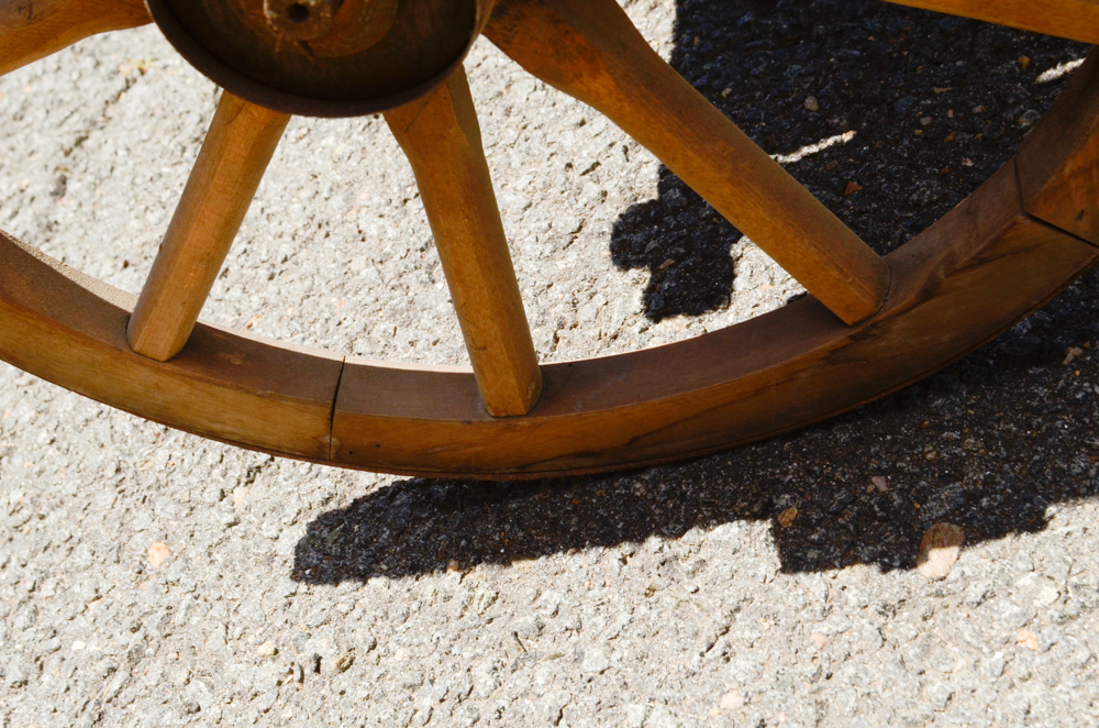Vintage Wooden Wagon