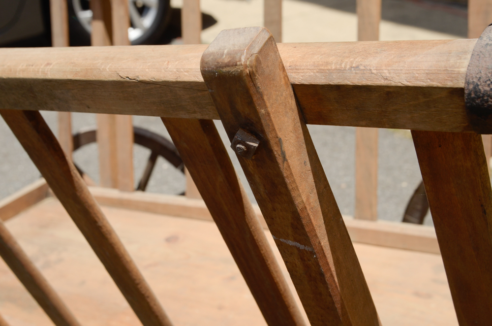 Vintage Wooden Wagon