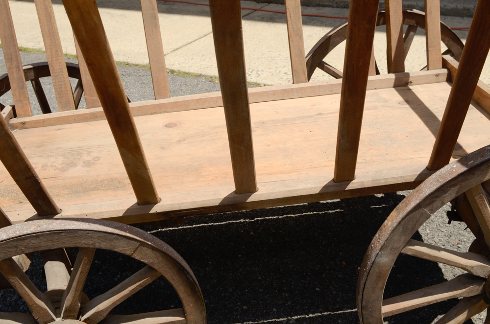 Vintage Wooden Wagon