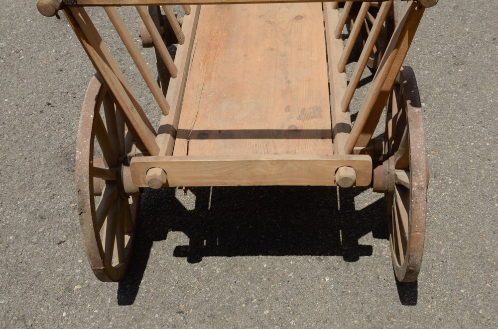 Vintage Wooden Wagon