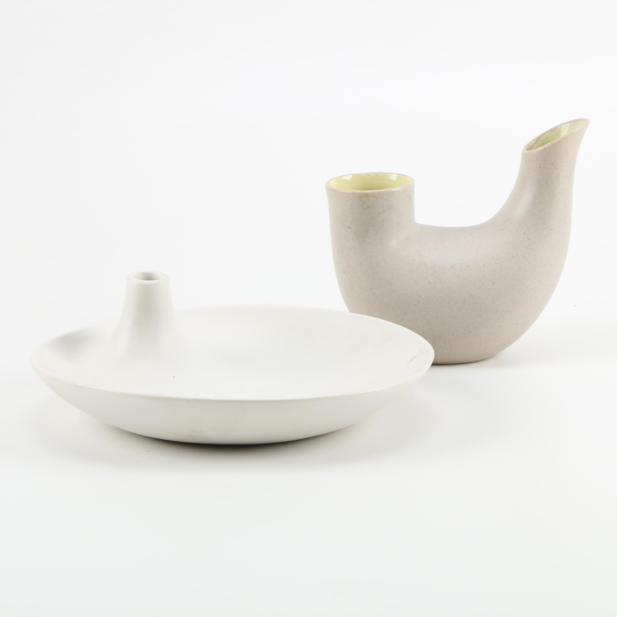 Pottery Vessels Featuring Pigeon Ford Pottery