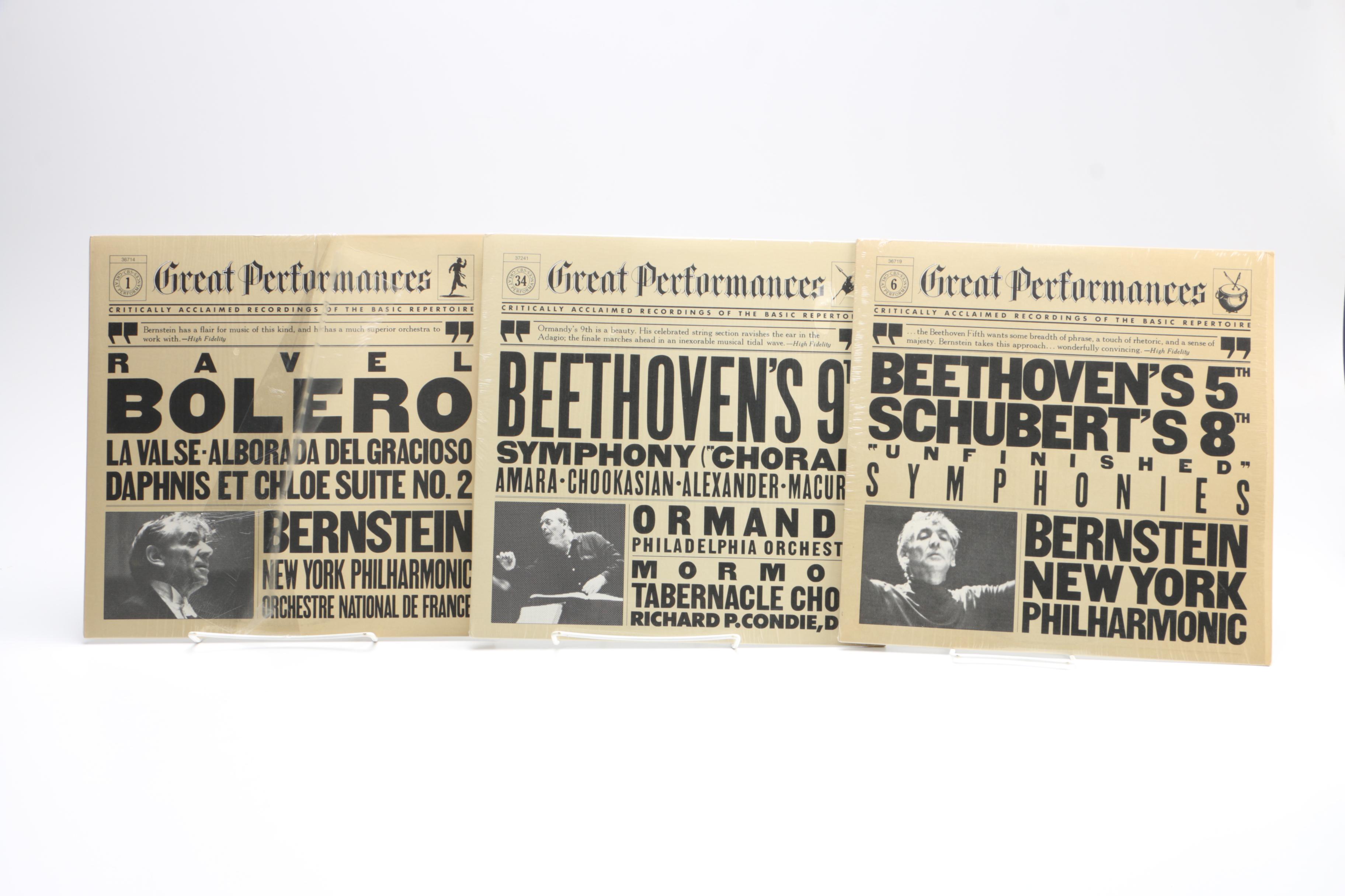 Classical and Symphonic Records From the 1960s-80s