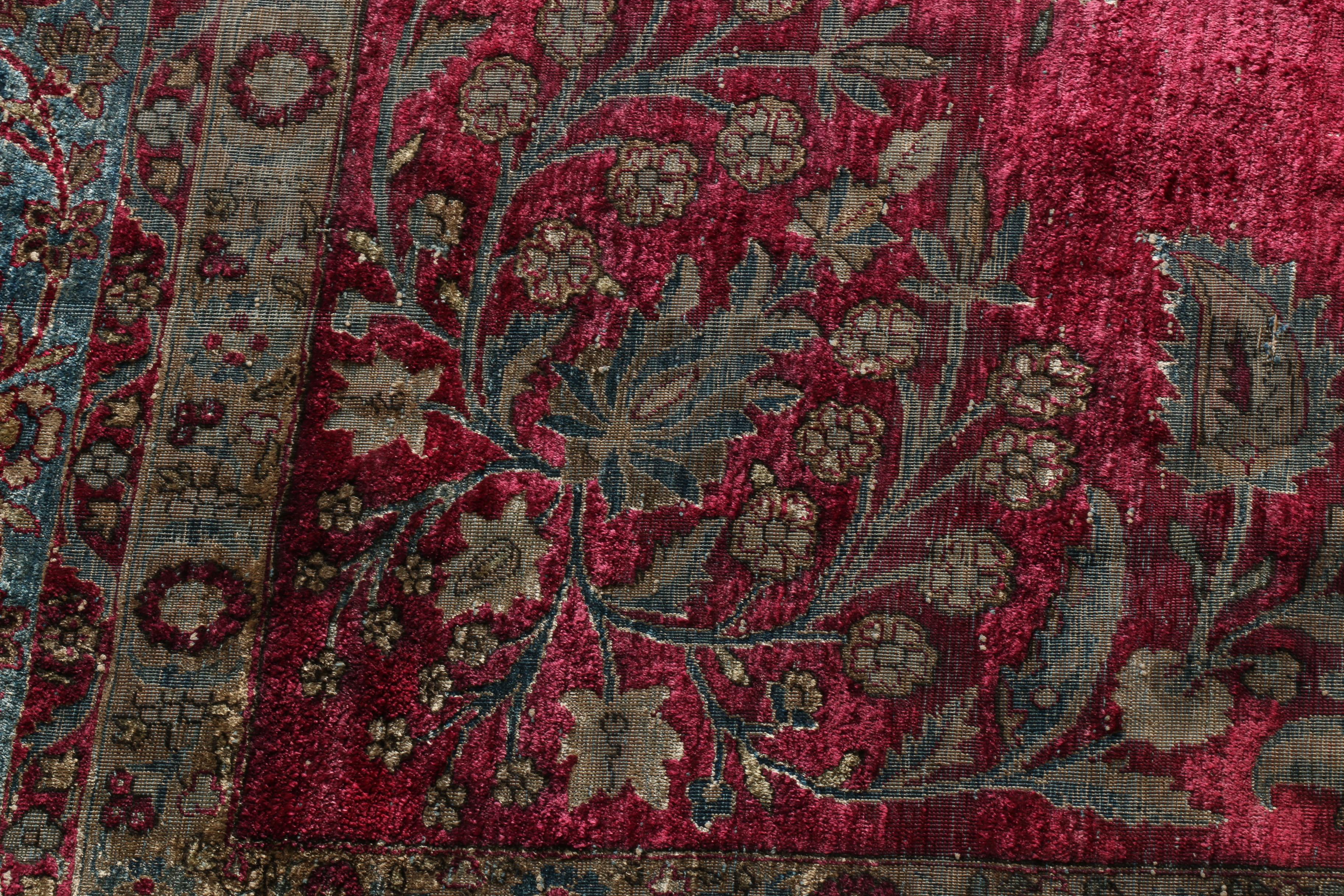 Hand-Knotted Art Silk "Taj Mahal" Persian Style Rug