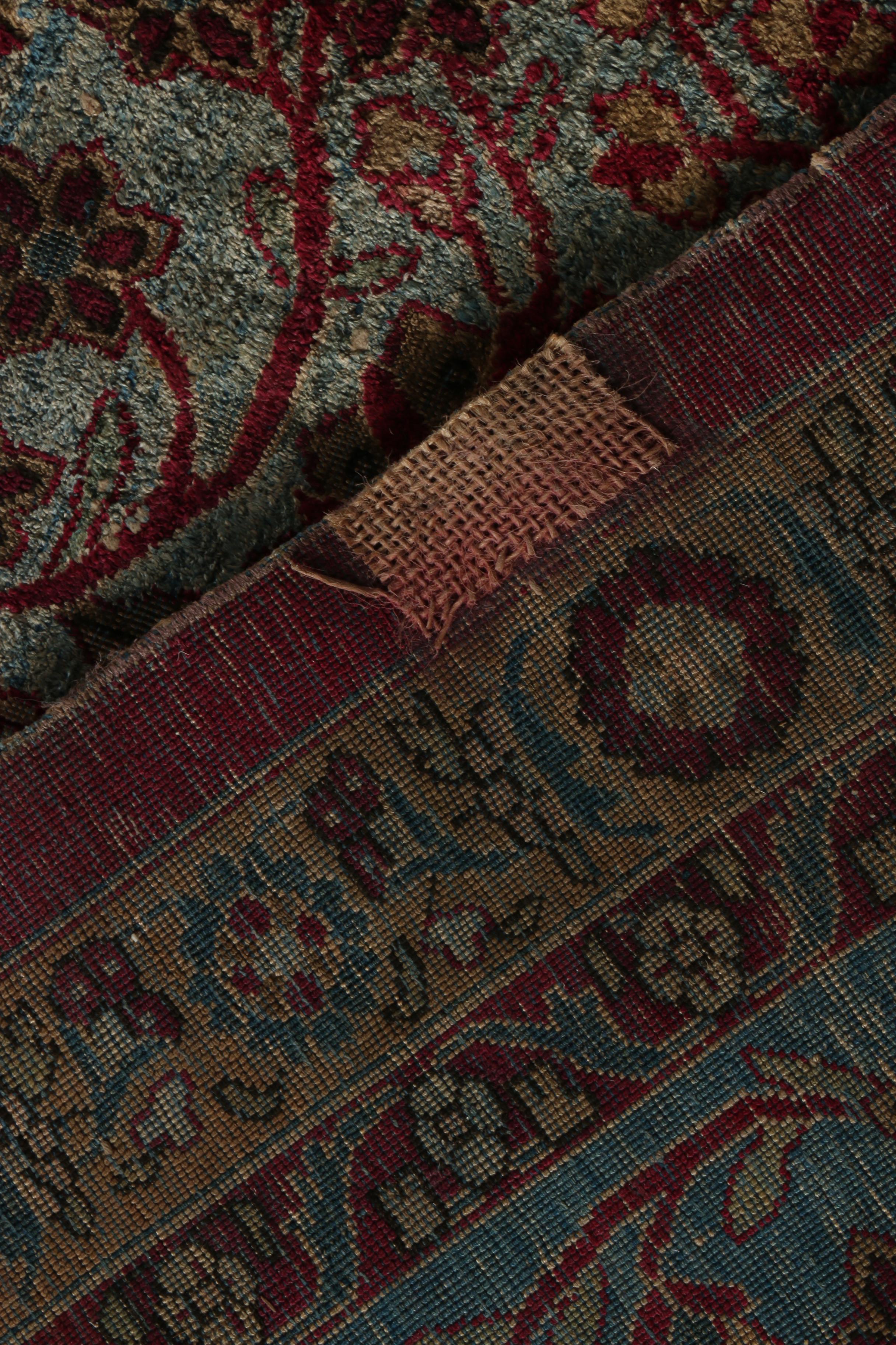 Hand-Knotted Art Silk "Taj Mahal" Persian Style Rug