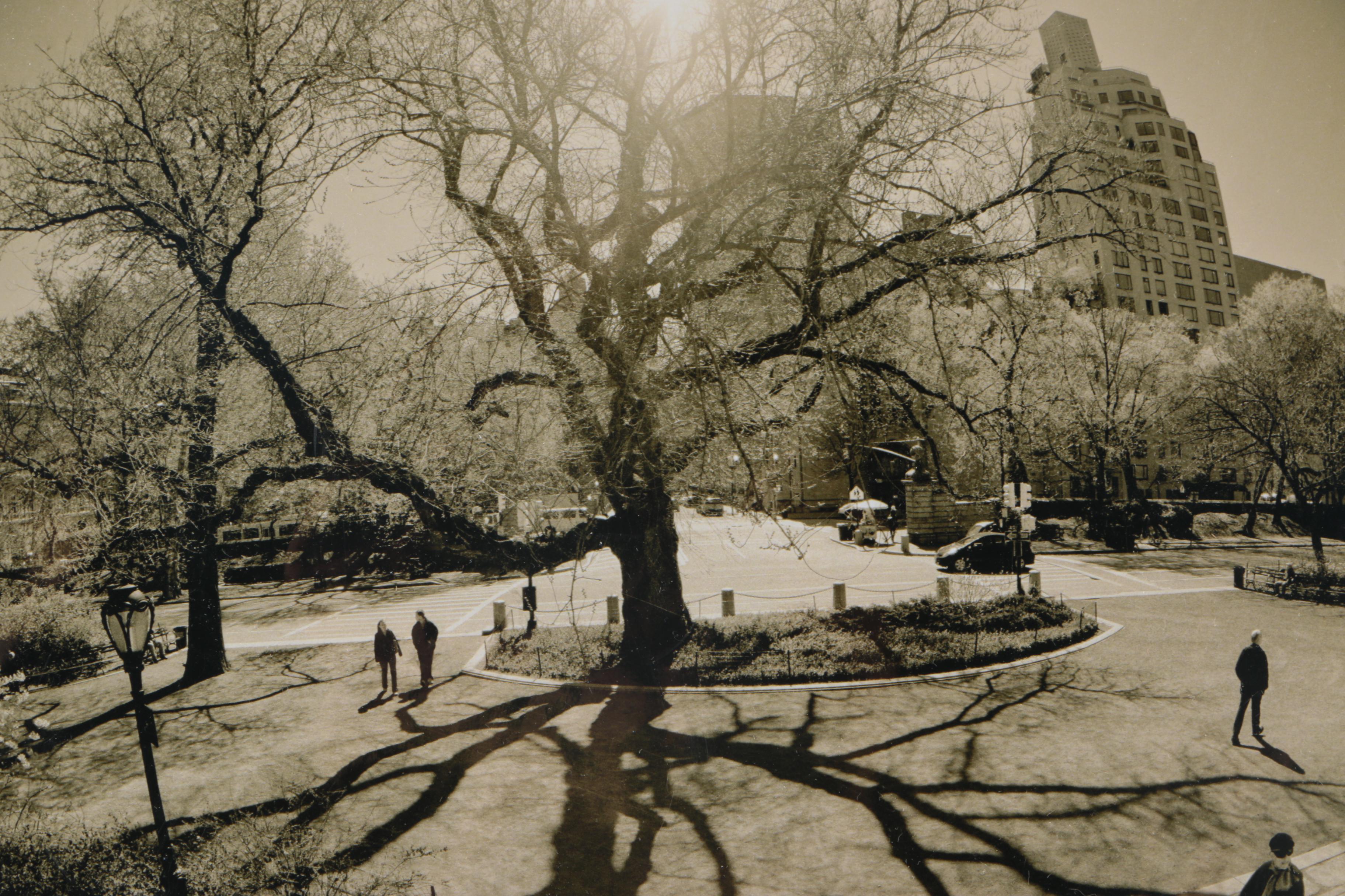 Two Black and White Signed Photos By Alkadabra Gallery