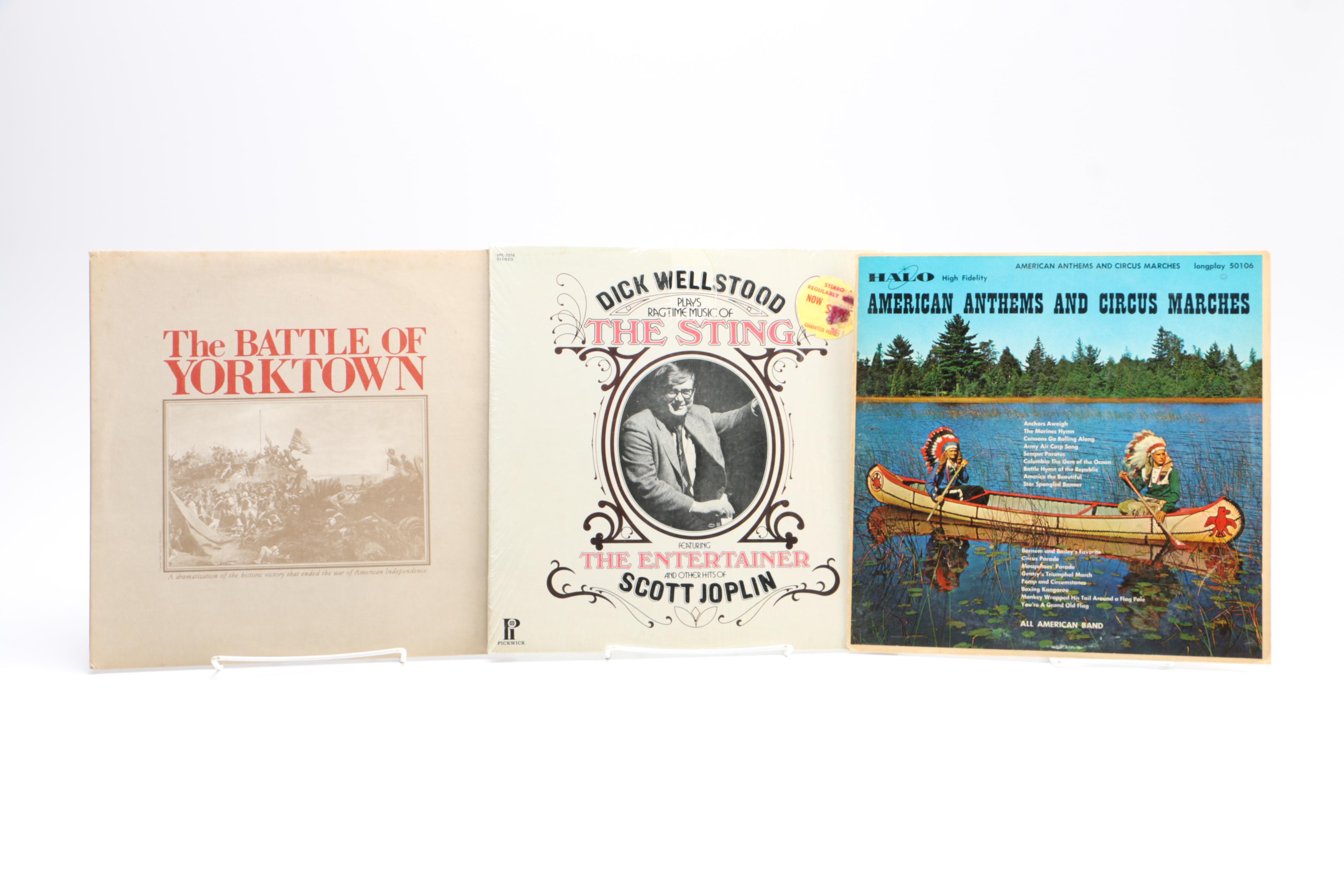 Vintage Americana and Ragtime Record Collection