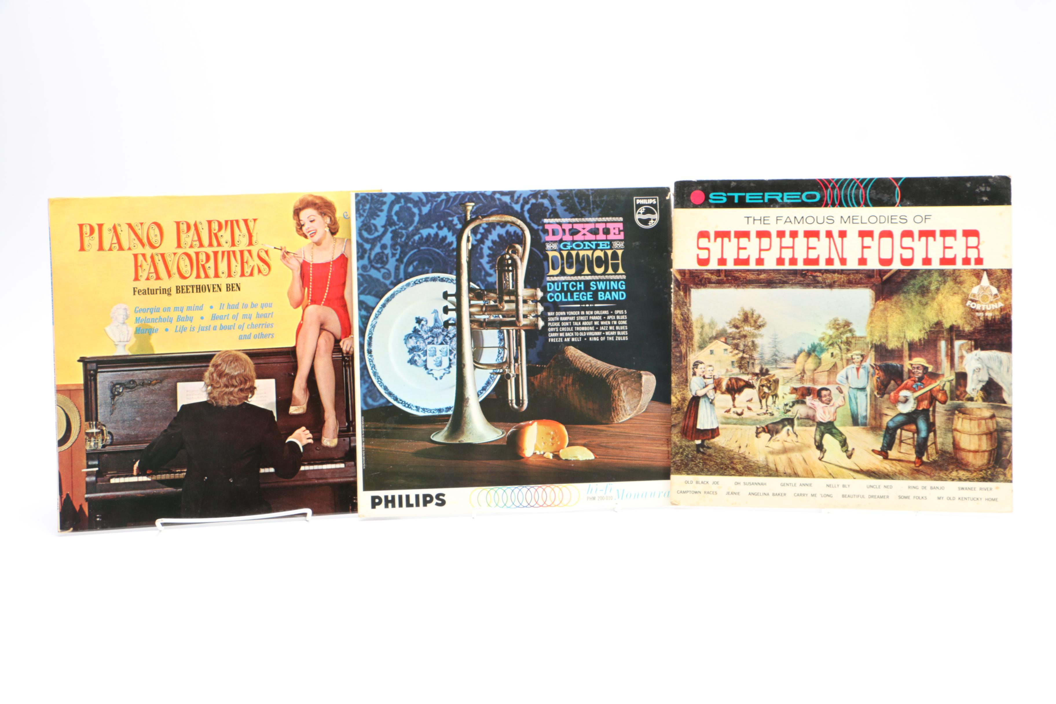 Vintage Americana and Ragtime Record Collection