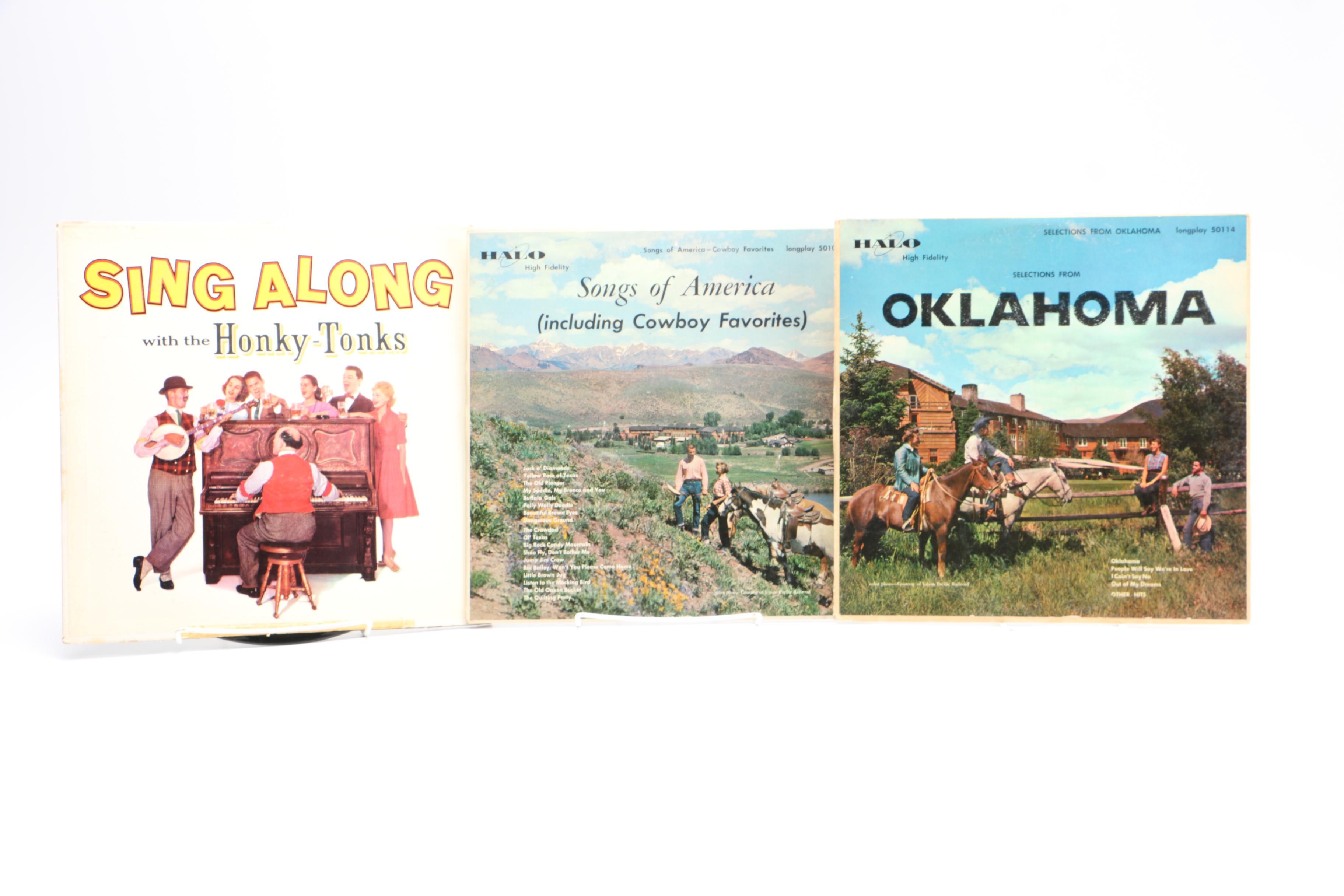 Vintage Americana and Ragtime Record Collection