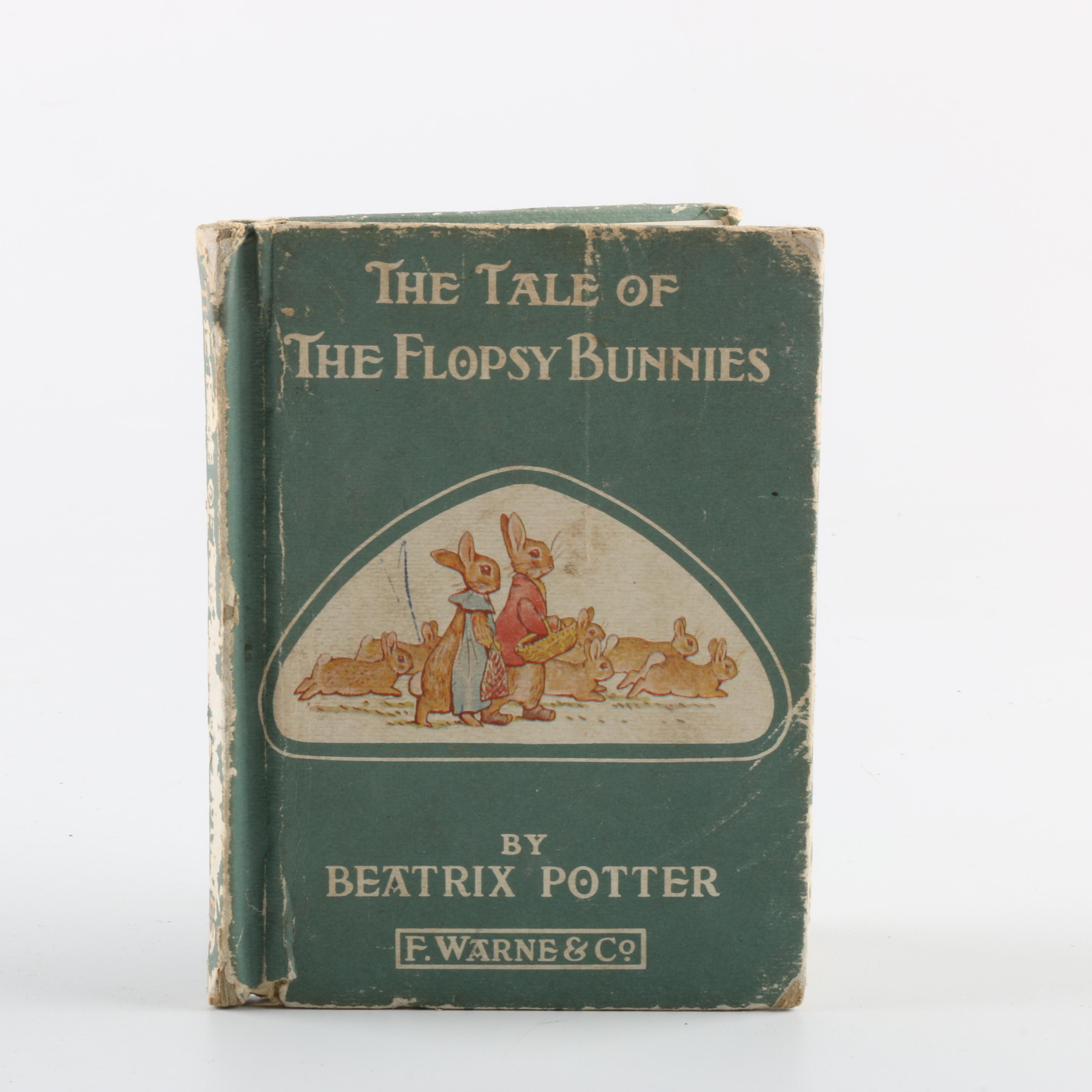 Vintage "Mary Poppins" and "The Tale of the Flopsy Bunnies" Hardcover Books