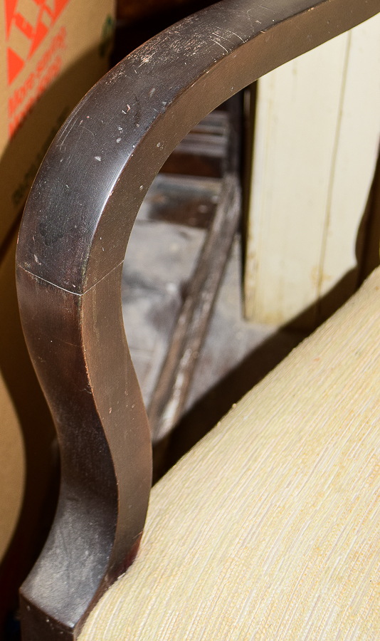 Vintage Upholstered Armchair