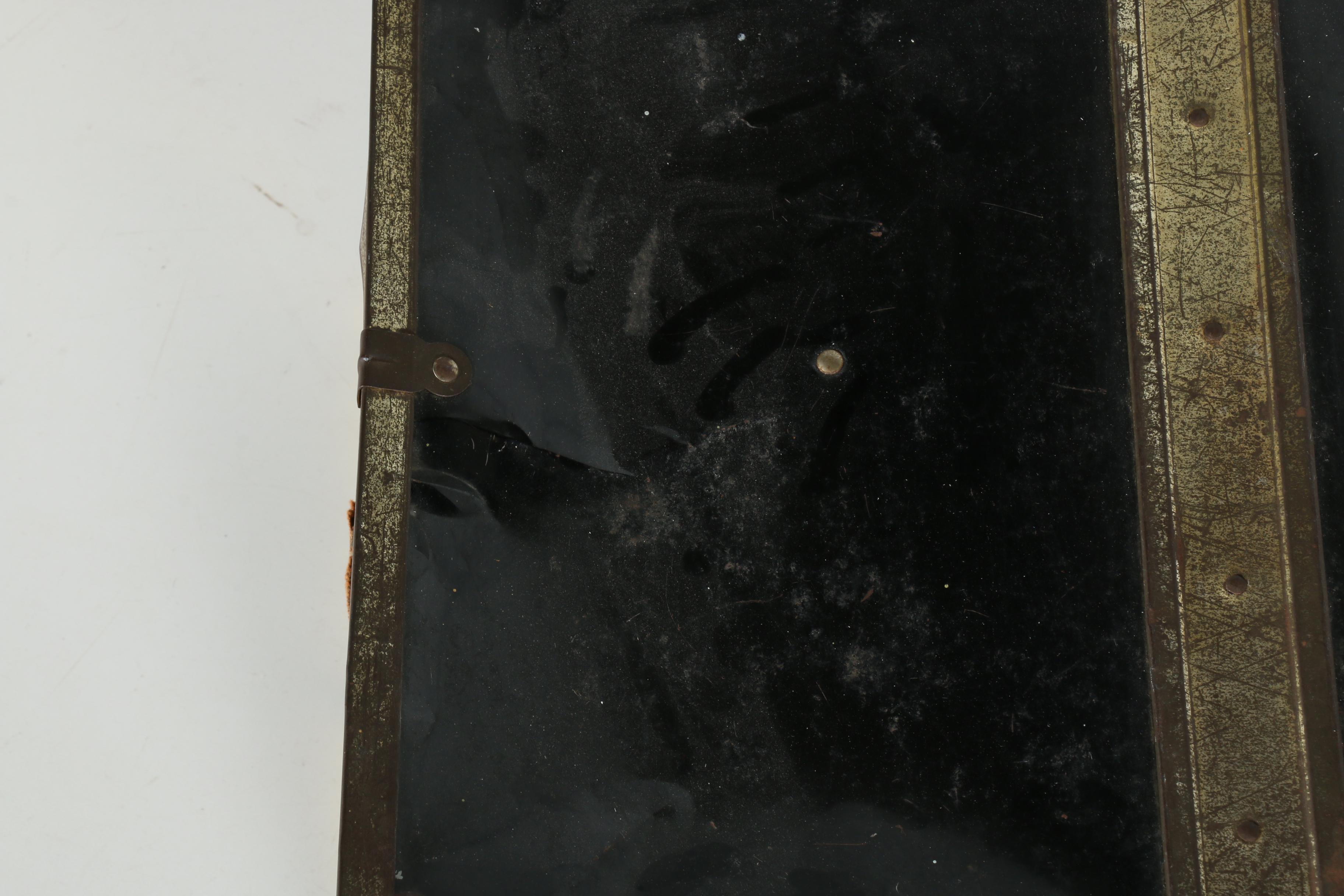 Vintage Metal Footlocker