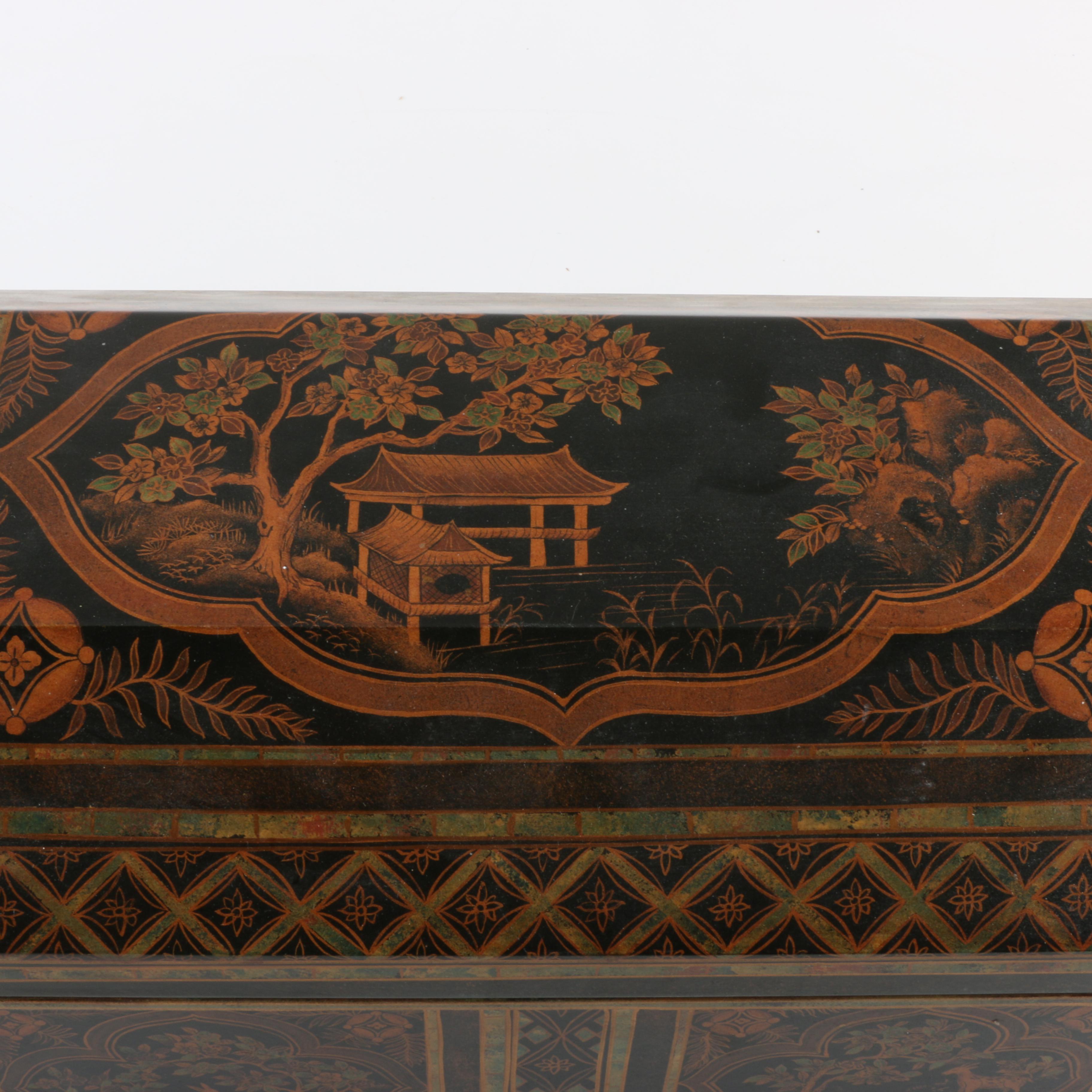 Asian Inspired Jewelry Box