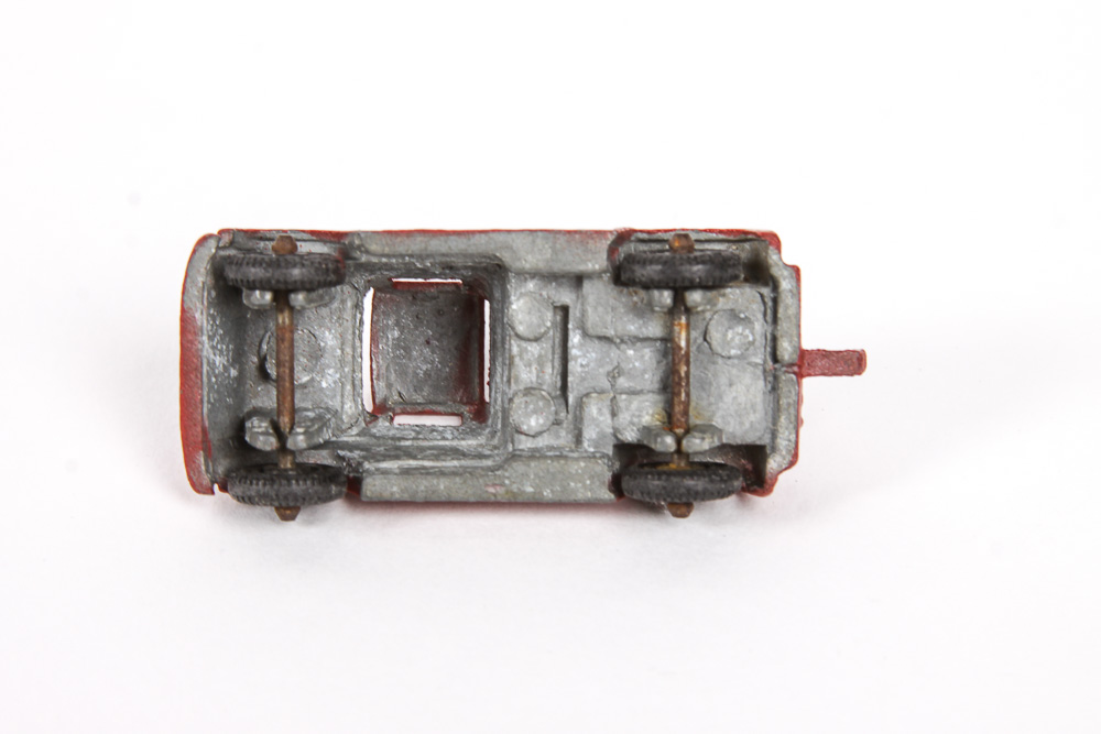 Vintage Die-Cast Toy Cars and Trailer