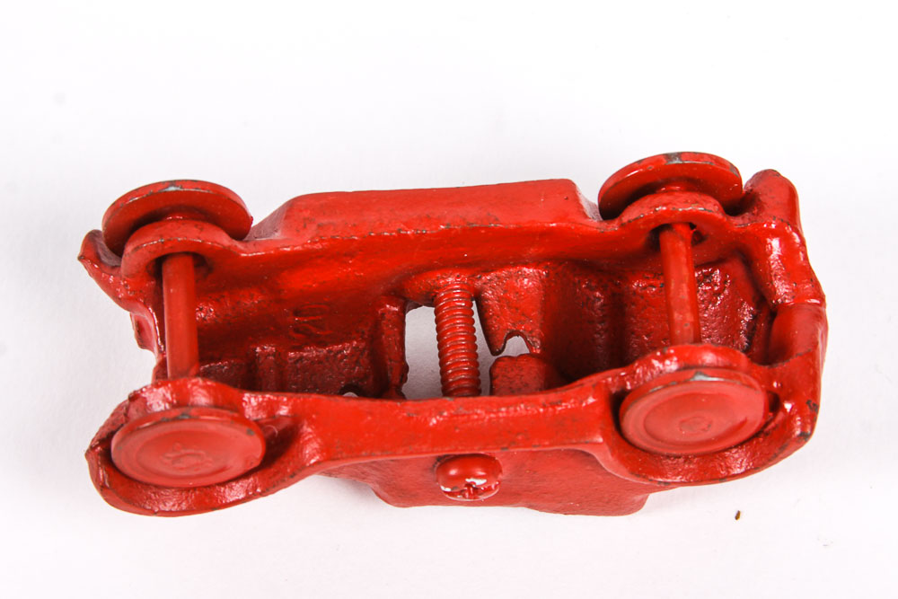 Vintage Die-Cast Toy Cars and Trailer