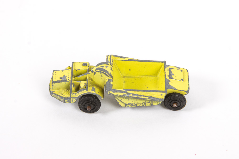 Vintage Die-Cast Toy Cars and Trailer