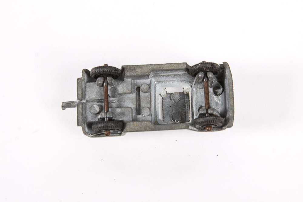 Vintage Die-Cast Toy Cars and Trailer