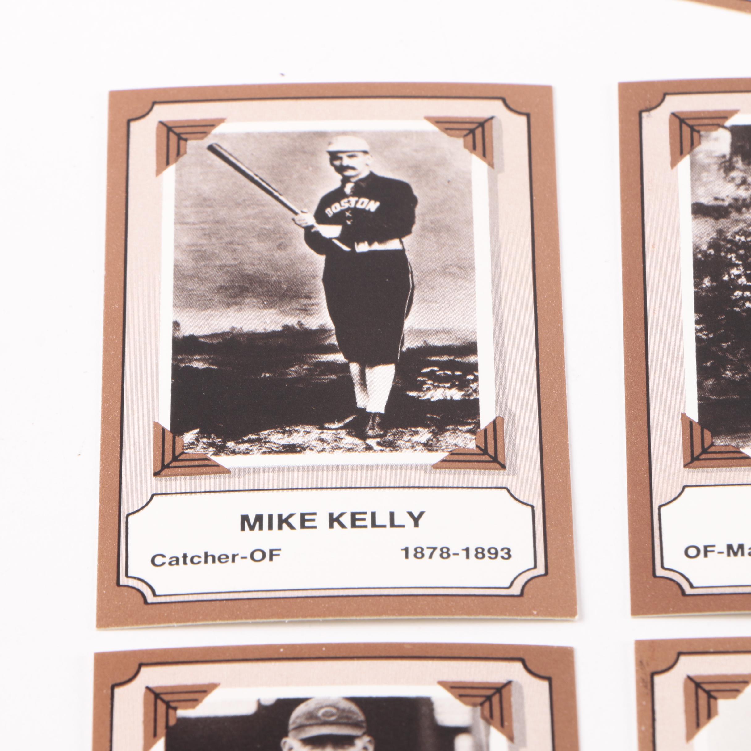 Assortment of Fleer Baseball Cards