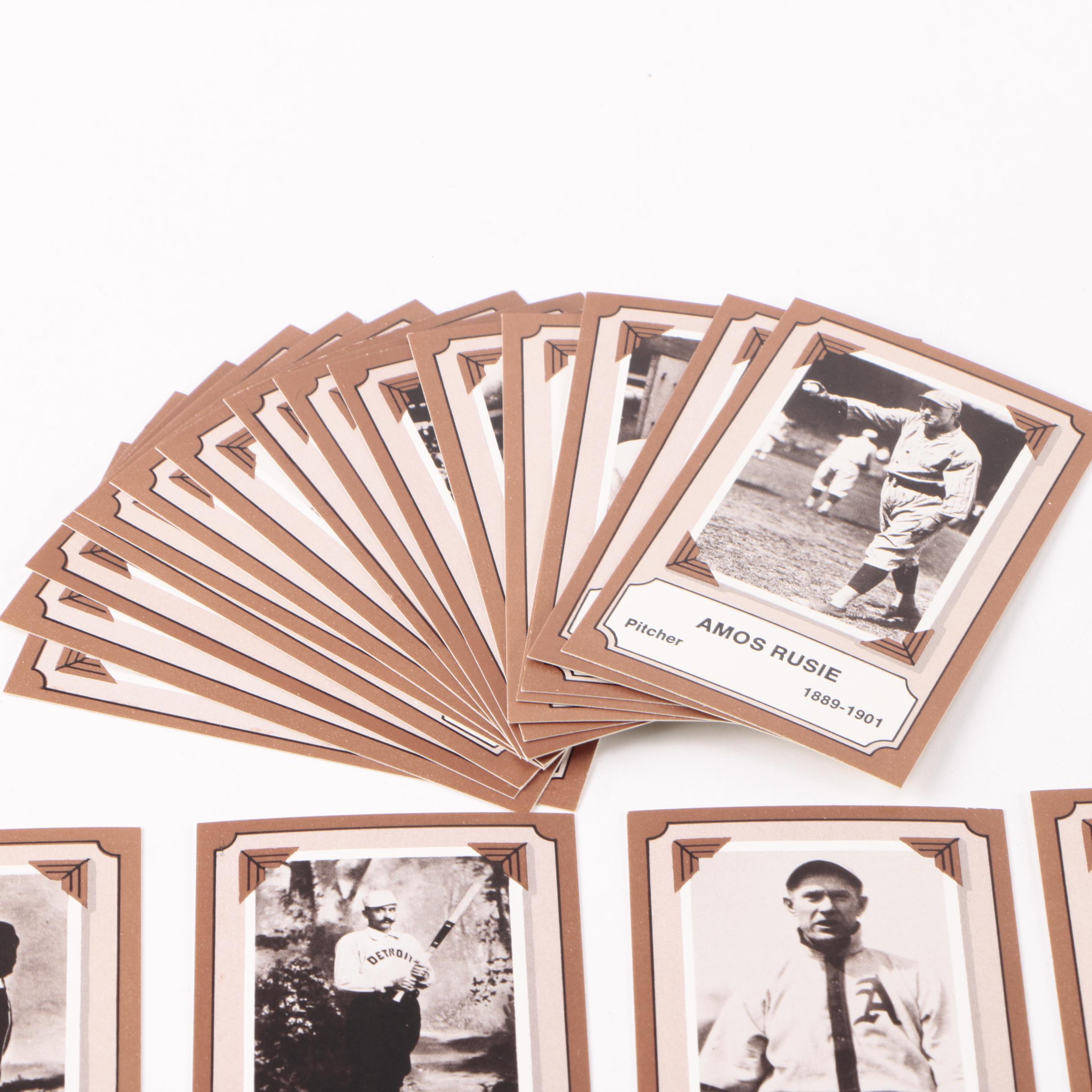 Assortment of Fleer Baseball Cards